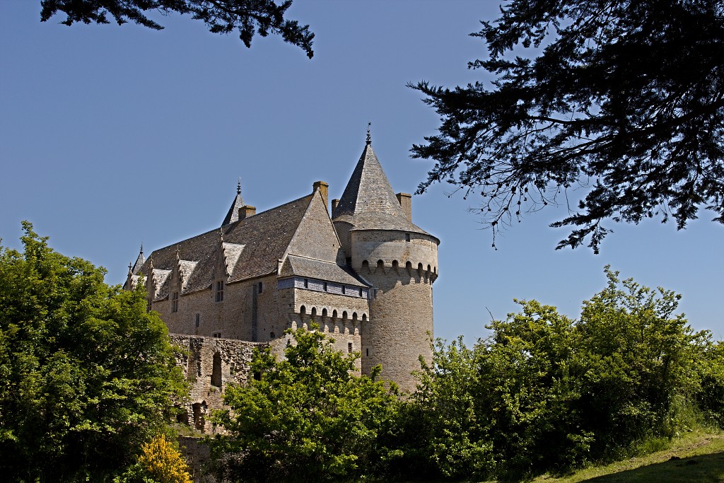 chateau suscinio kasteel hdr bretagne sarzeau morbihan frankrijk france